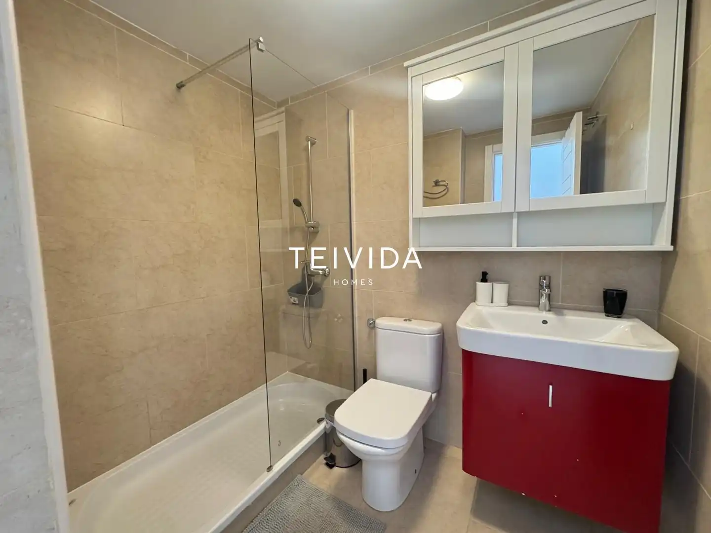 Bathroom of Attic for rent in Arona  with Terrace, Swimming Pool and Furnished