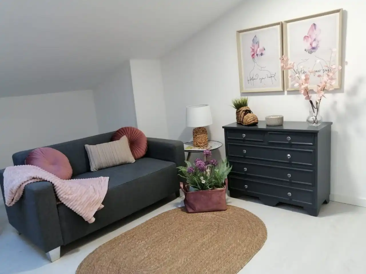 Sala de estar de Dúplex en venta en Galapagar con Trastero, Amueblado y Horno
