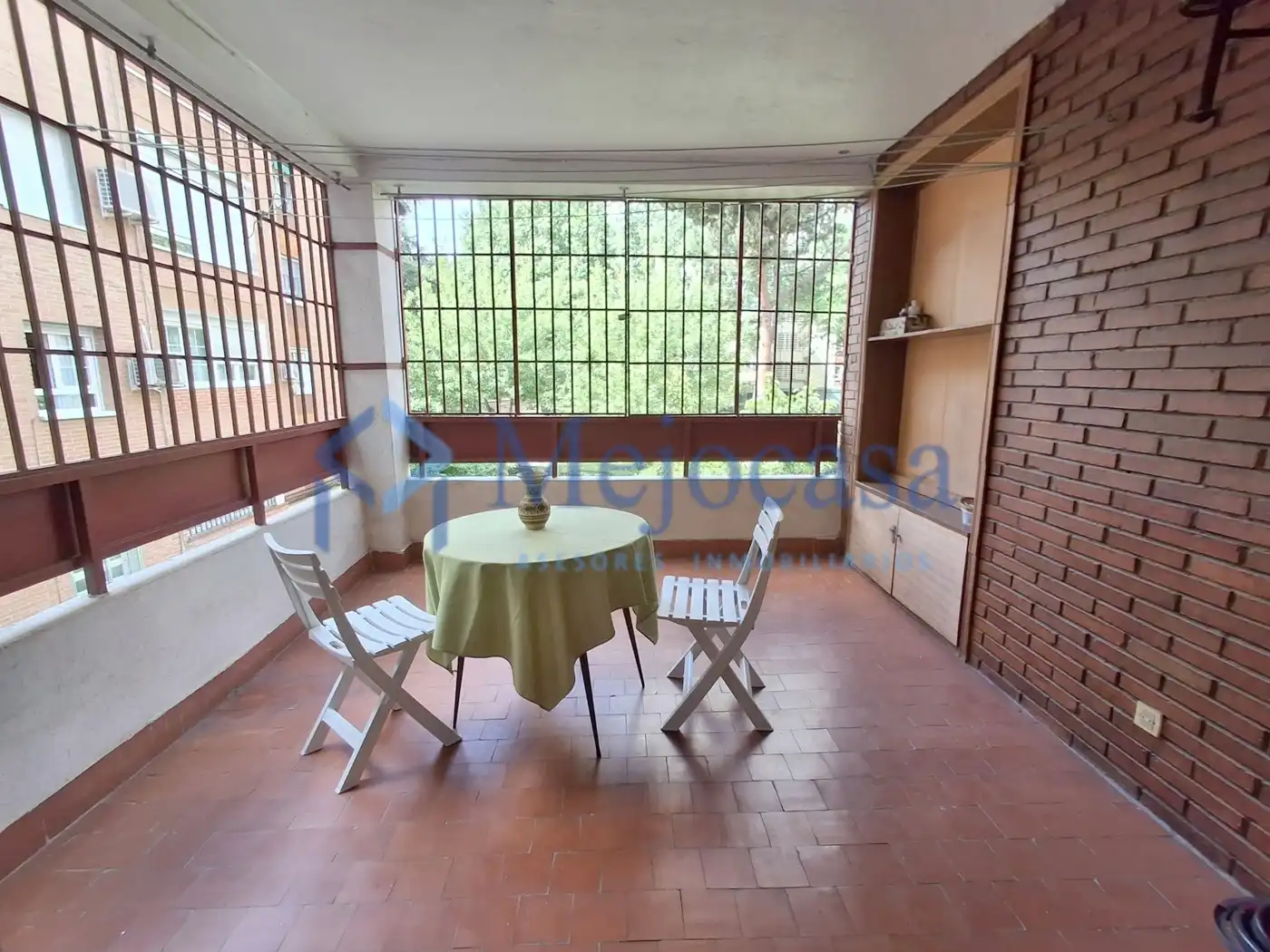 Terrasse von Wohnung zum Verkauf in Madrid mit Heizung, Privatgarten und Terrasse