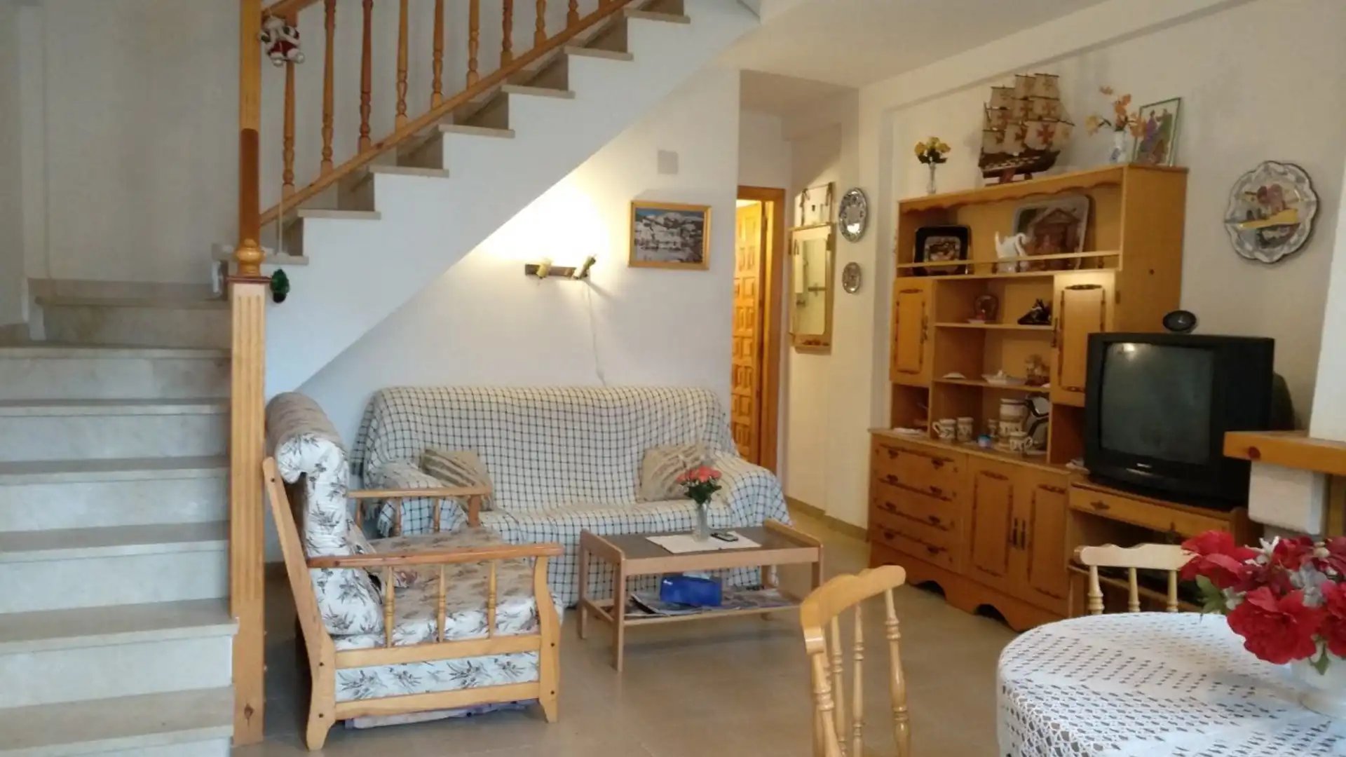 Sala de estar de Casa o chalet en venta en Benijófar con Jardín privado, Terraza y Amueblado