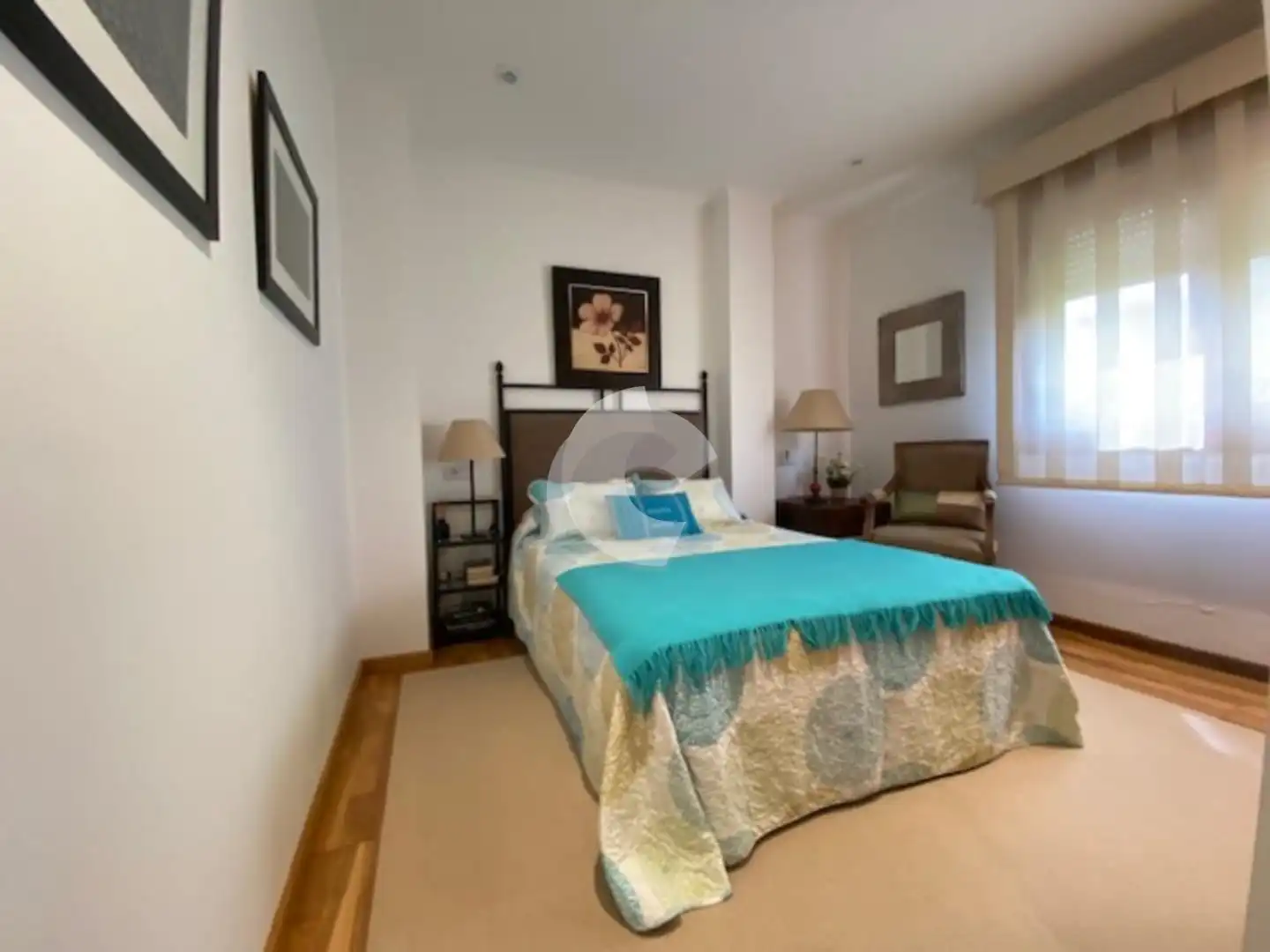 Dormitori de Casa o xalet en venda en Sanxenxo amb Calefacció, Jardí privat i Terrassa