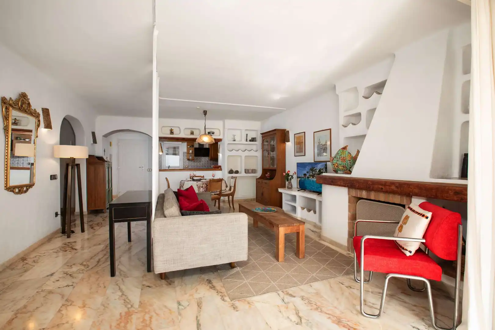 Sala de estar de Planta baja en venta en Calvià con Aire acondicionado, Calefacción y Terraza