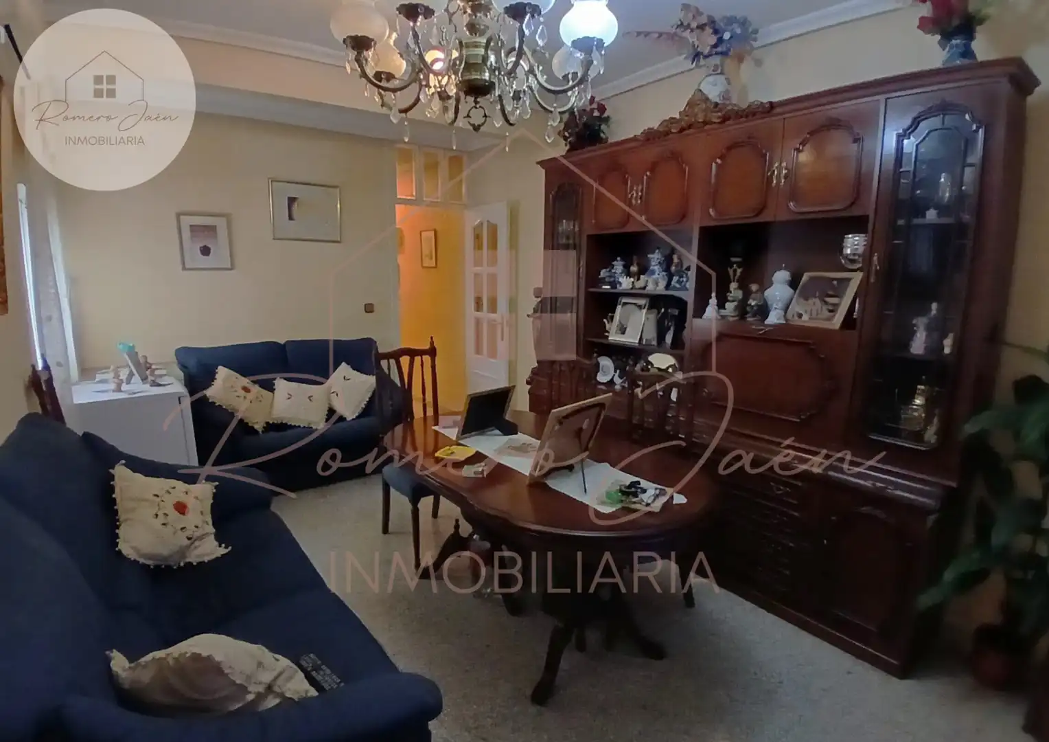 Living room of Flat for sale in Jaén  with Air Conditioner and Furnished