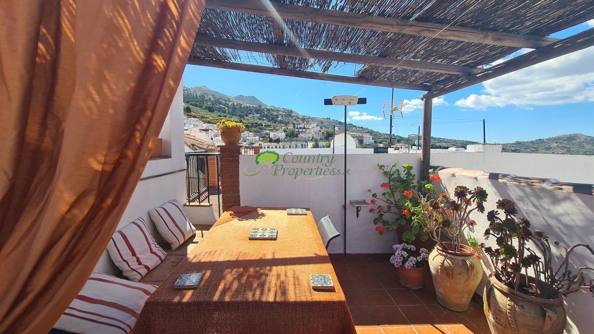 Terrace of House or chalet for sale in Canillas de Albaida  with Heating, Terrace and Storage room