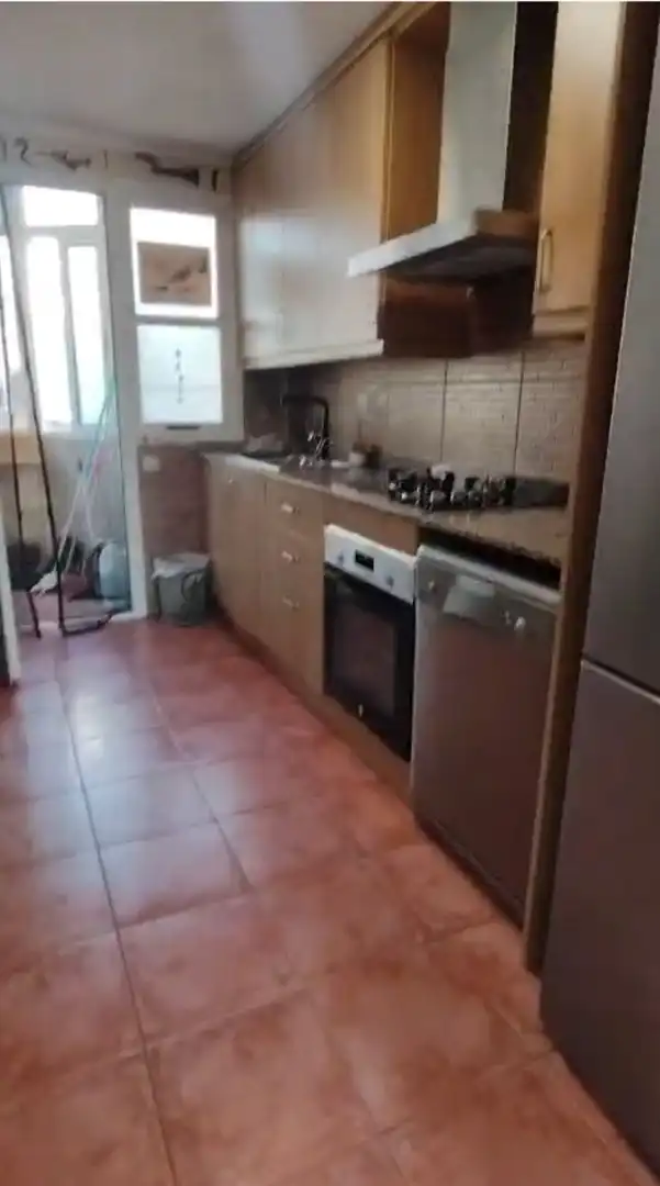 Kitchen of Flat for sale in Elda  with Furnished and Balcony