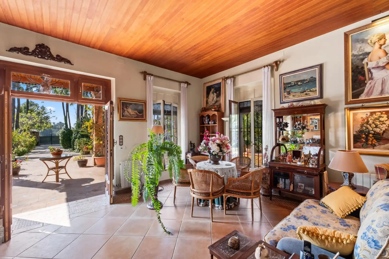 Comedor de Casa o chalet en venta en Elche / Elx con Aire acondicionado, Calefacción y Jardín privado