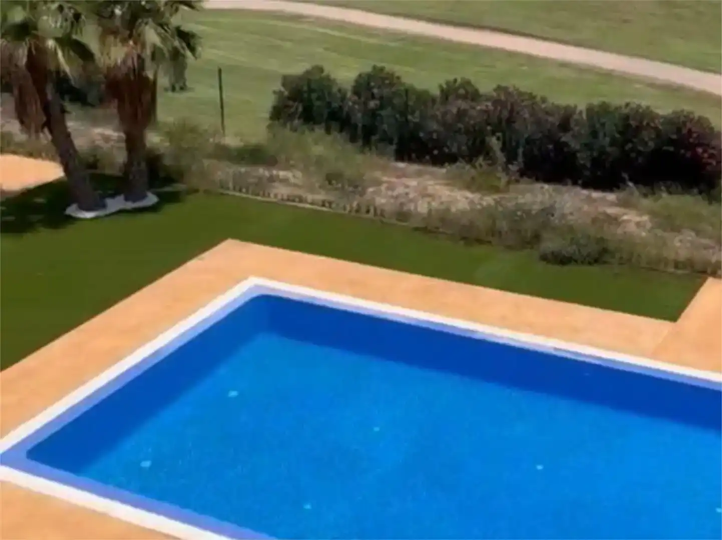 Schwimmbecken von Wohnung zur Miete in Los Alcázares mit Klimaanlage, Schwimmbad und Balkon
