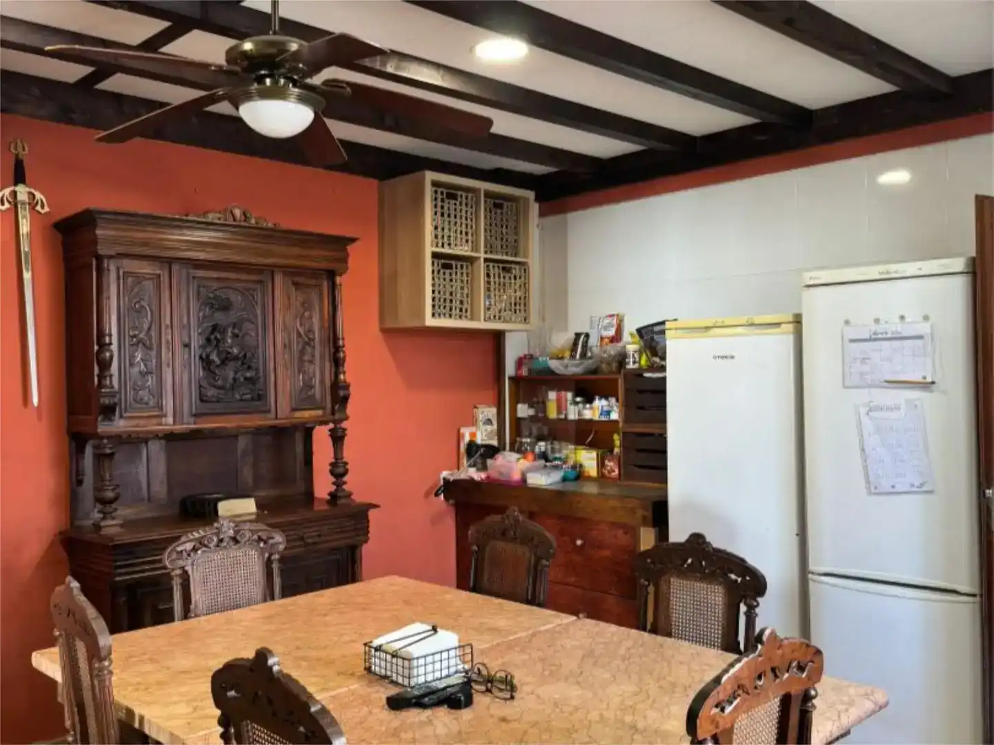 Dining room of Flat for sale in Potries  with Air Conditioner, Private garden and Storage room
