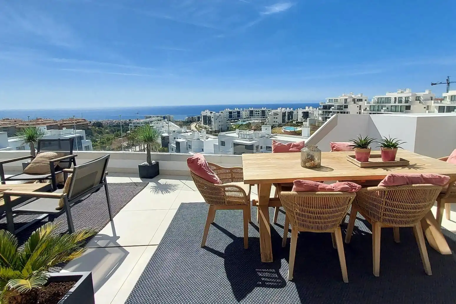 Penthouse mit Pool zum Verkauf in El Higuerón