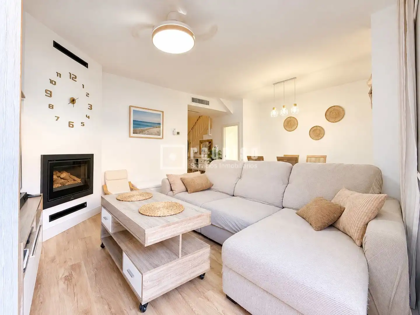 Sala de estar de Casa o chalet en venta en Benajarafe