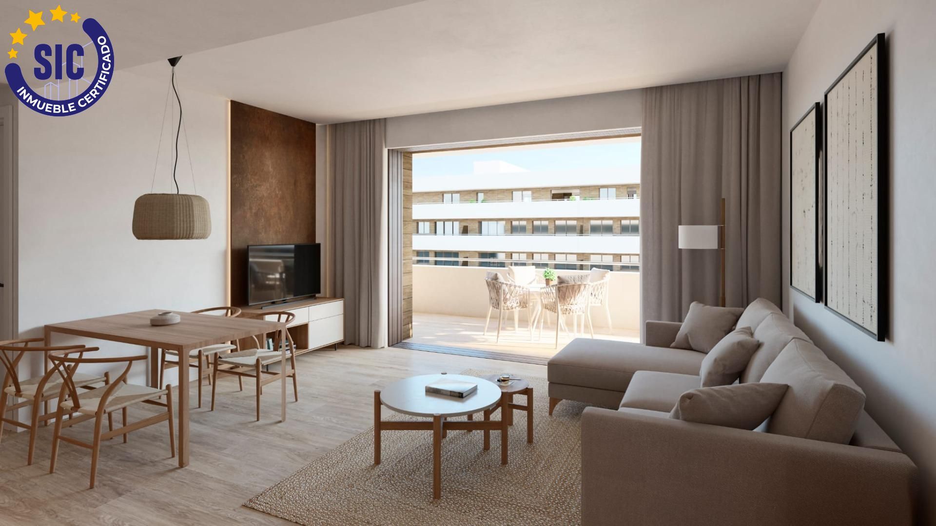 Living room of Flat for sale in Moncofa  with Heating, Terrace and Storage room