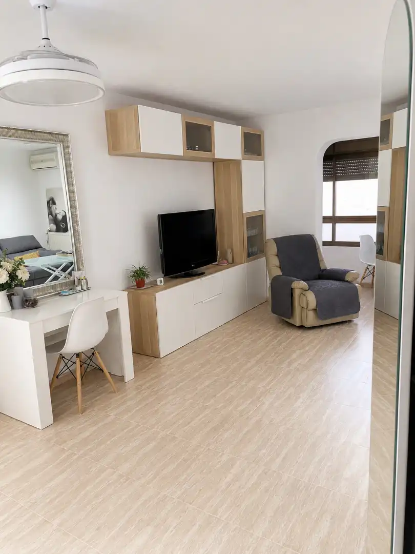 Sala de estar de Dúplex en venta en Manises con Aire acondicionado, Terraza y Piscina