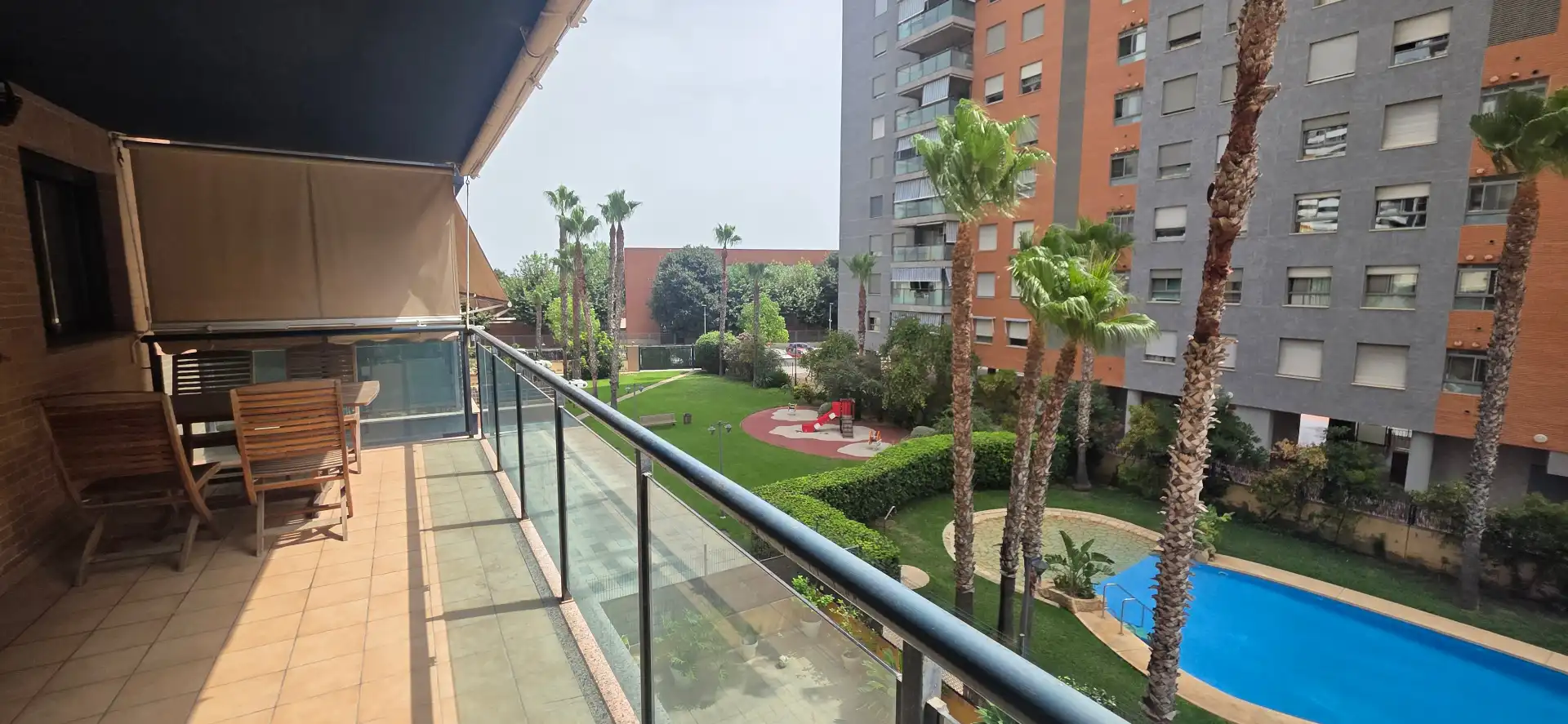 Terrassa de Pis de lloguer en Mislata amb Aire condicionat, Terrassa i Traster