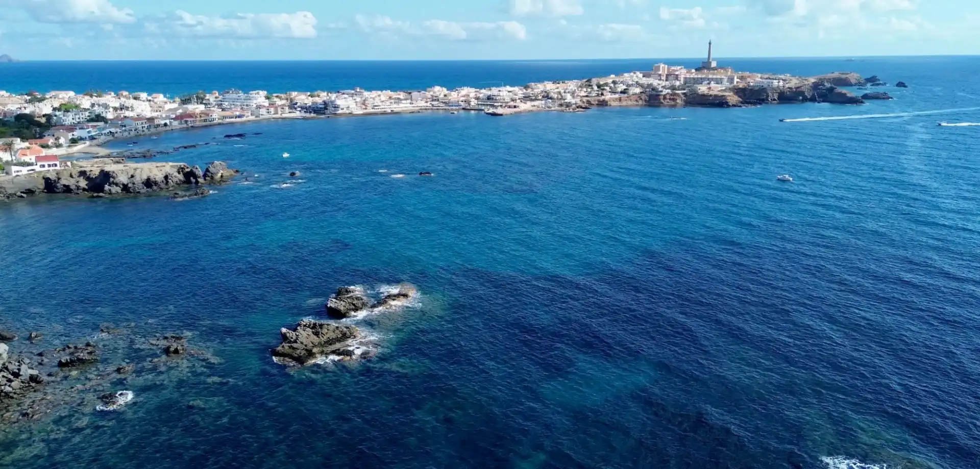 Vista exterior de Pis en venda en Cartagena amb Aire condicionat, Piscina i Moblat