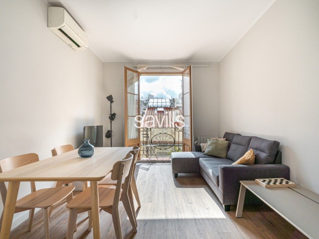 Sala d'estar de Apartament en venda en  Barcelona Capital