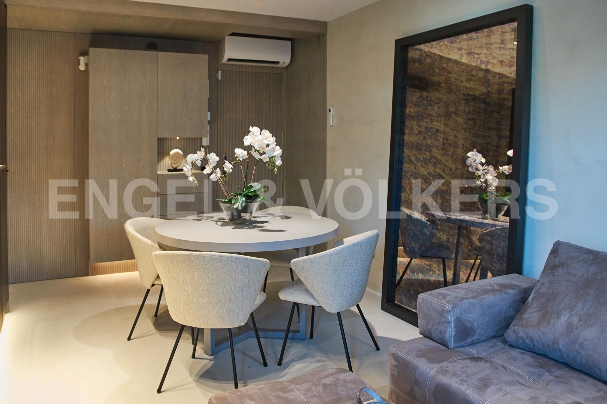 Sala d'estar de Apartament en venda en  Barcelona Capital amb Aire condicionat, Calefacció i Terrassa