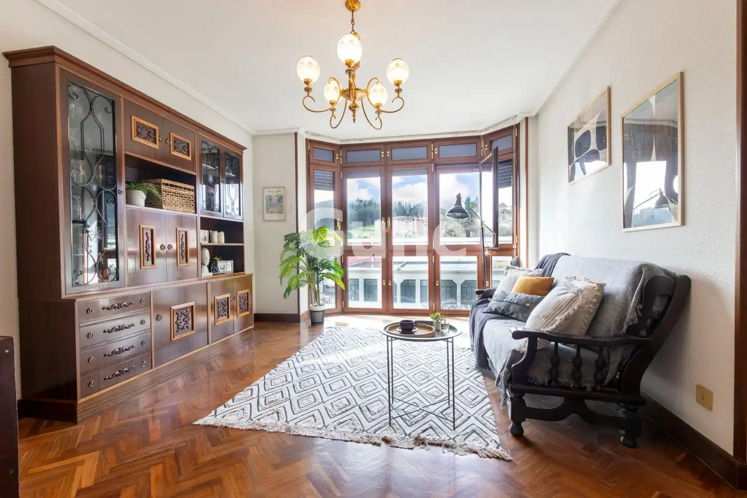 Sala de estar de Piso en venta en Ordizia con Calefacción y Trastero