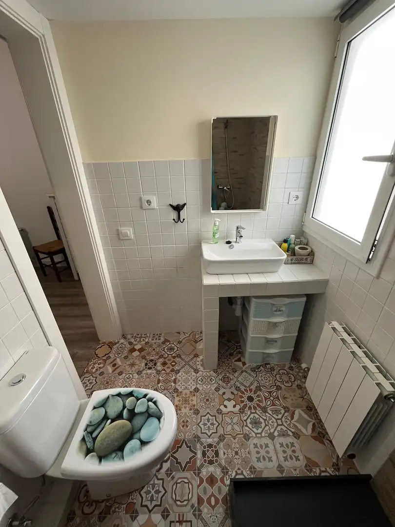 Badezimmer von Dachboden zum Verkauf in El Prat de Llobregat mit Heizung, Terrasse und Abstellraum