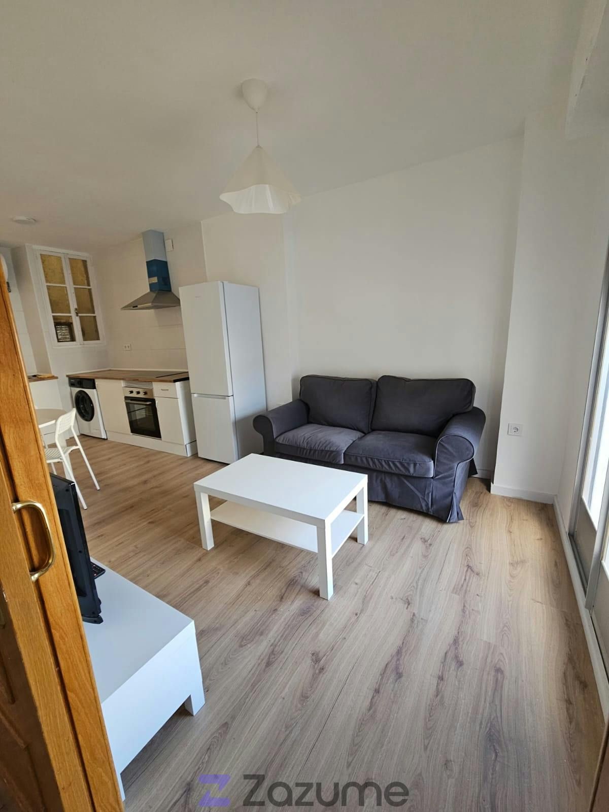 Sala de estar de Piso de alquiler en Alcoy / Alcoi con Parquet, Amueblado y Horno