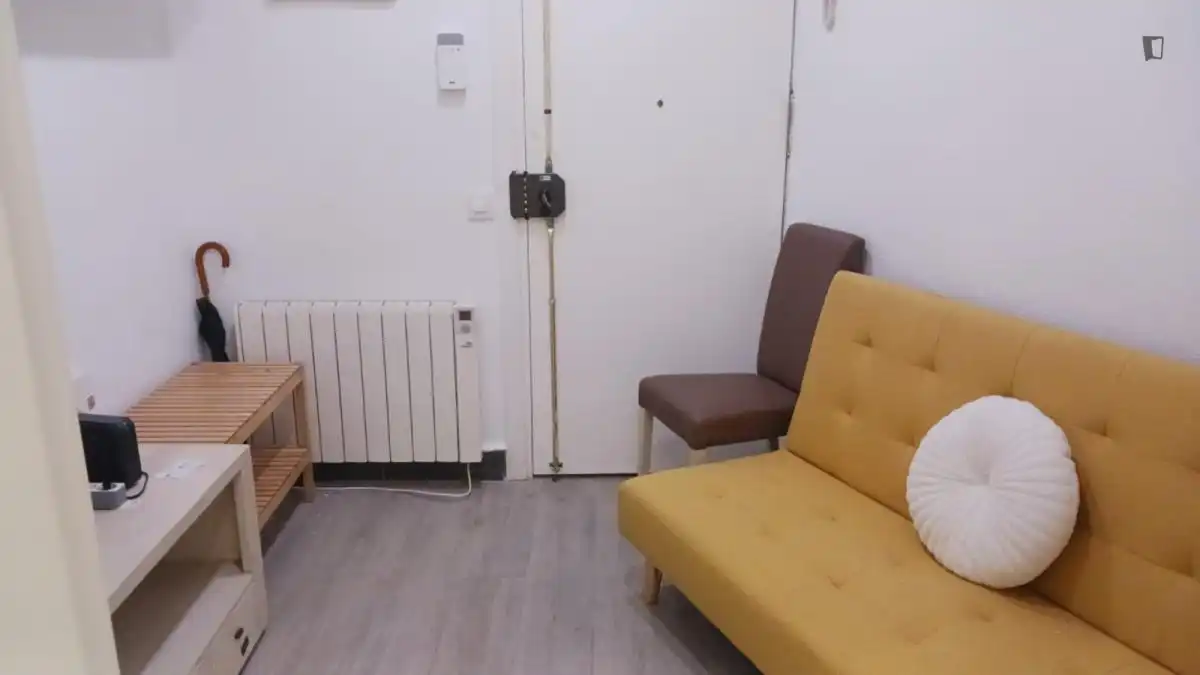 Sala d'estar de Apartament de lloguer en Madrid amb Moblat, Forn i Rentadora