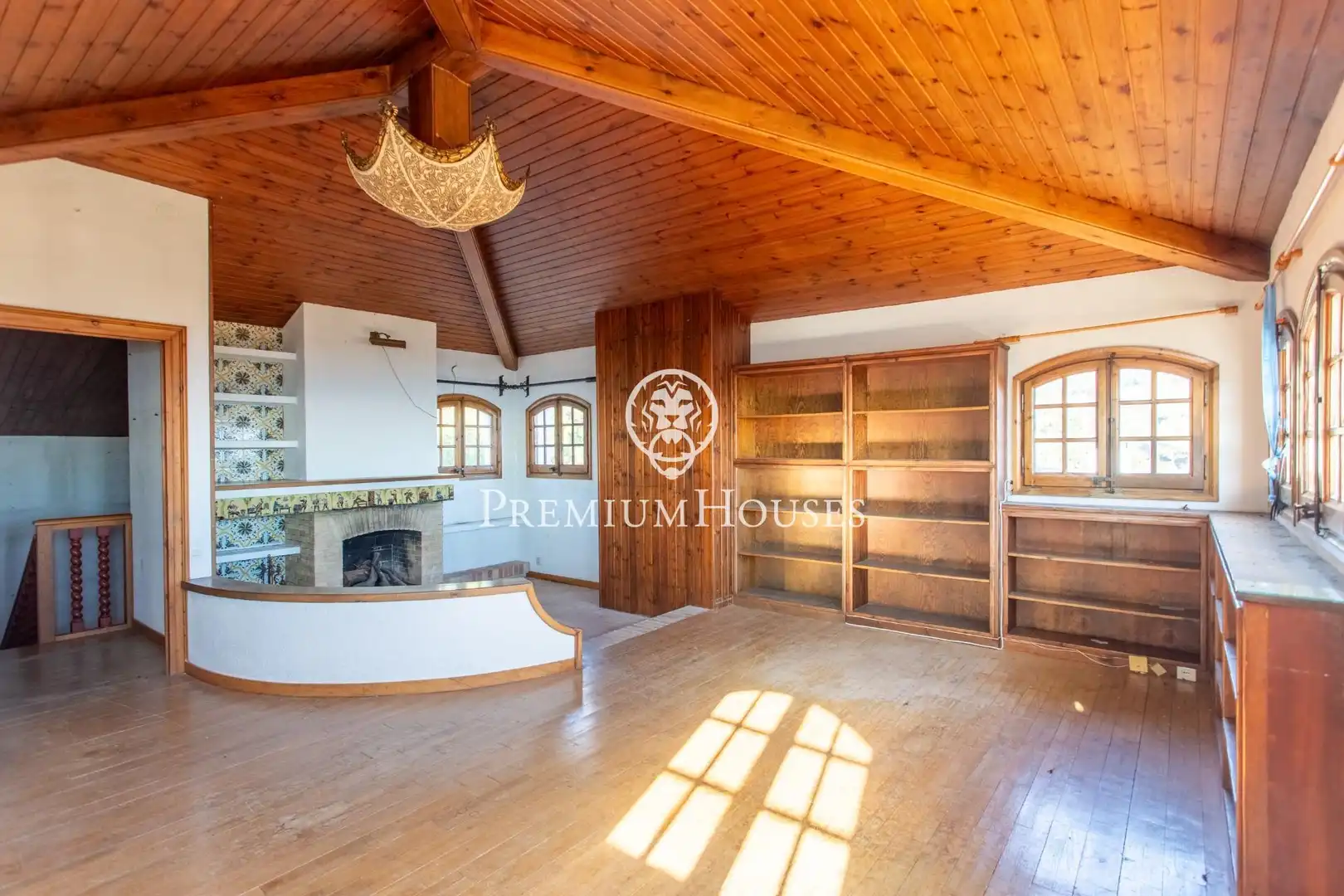 Living room of Houses for sale in Cabrera de Mar  with Heating, Terrace and Storage room