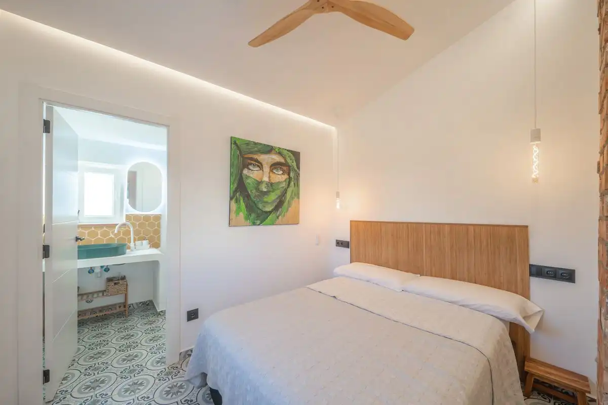 Bedroom of Houses for sale in Oliva  with Air Conditioner, Heating and Private garden