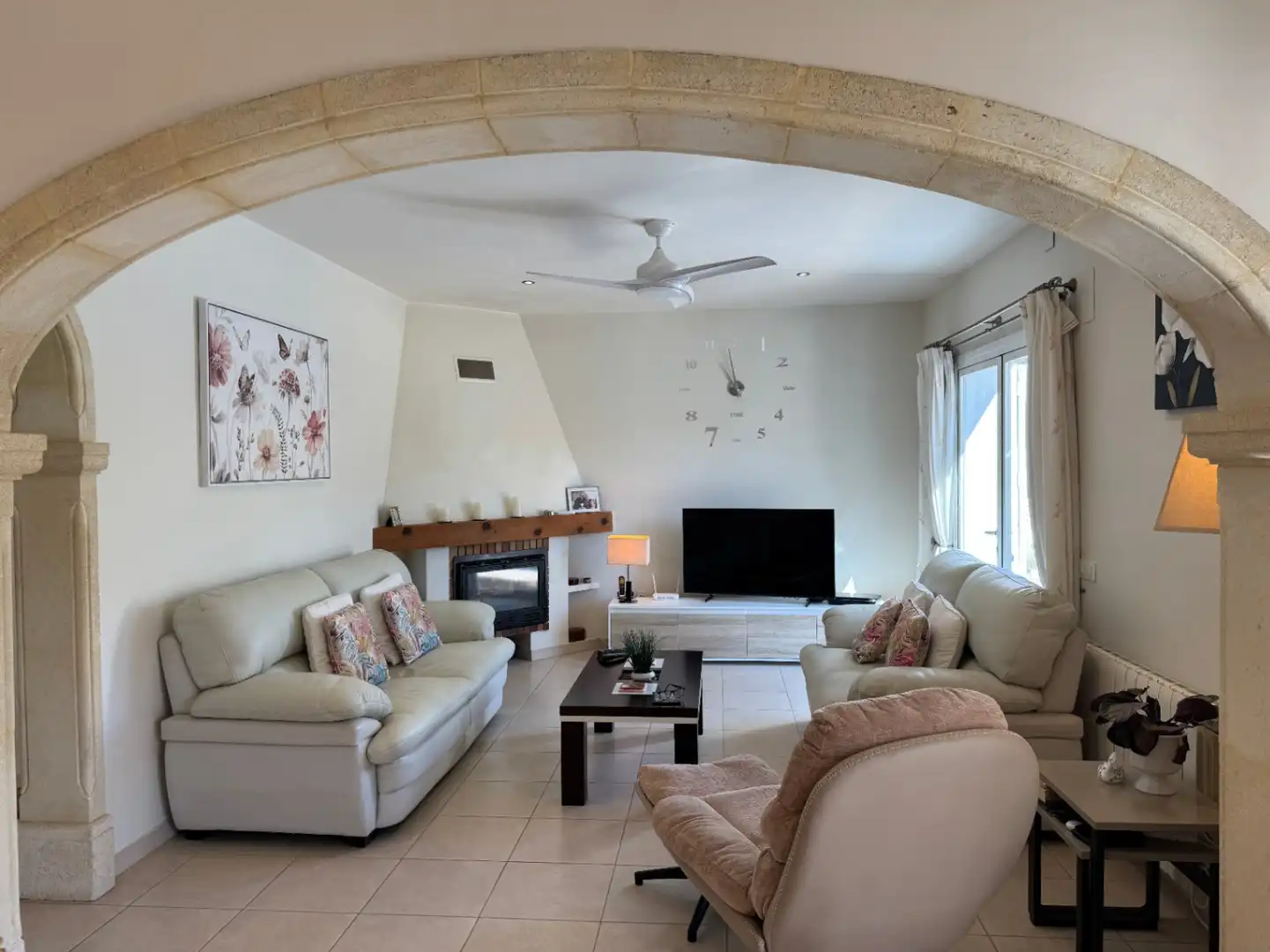 Living room of Houses for sale in Benissa  with Air Conditioner, Heating and Private garden