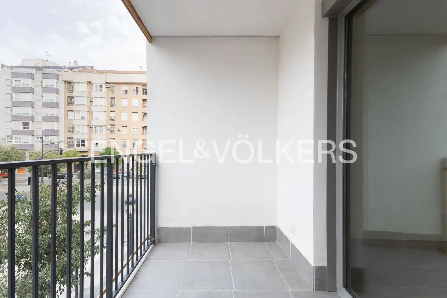 Balcony of Flat for rent in Valencia  with Air Conditioner, Heating and Parquet flooring