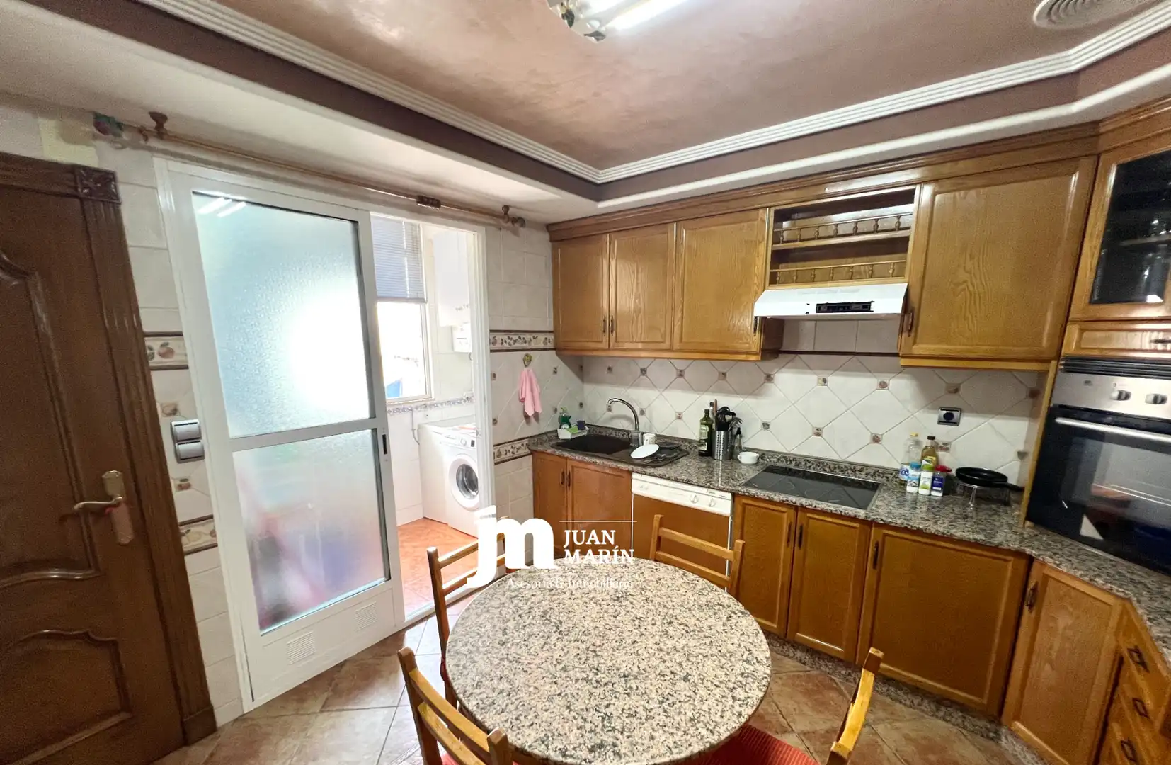 Kitchen of Flat for sale in Cieza  with Air Conditioner, Storage room and Balcony