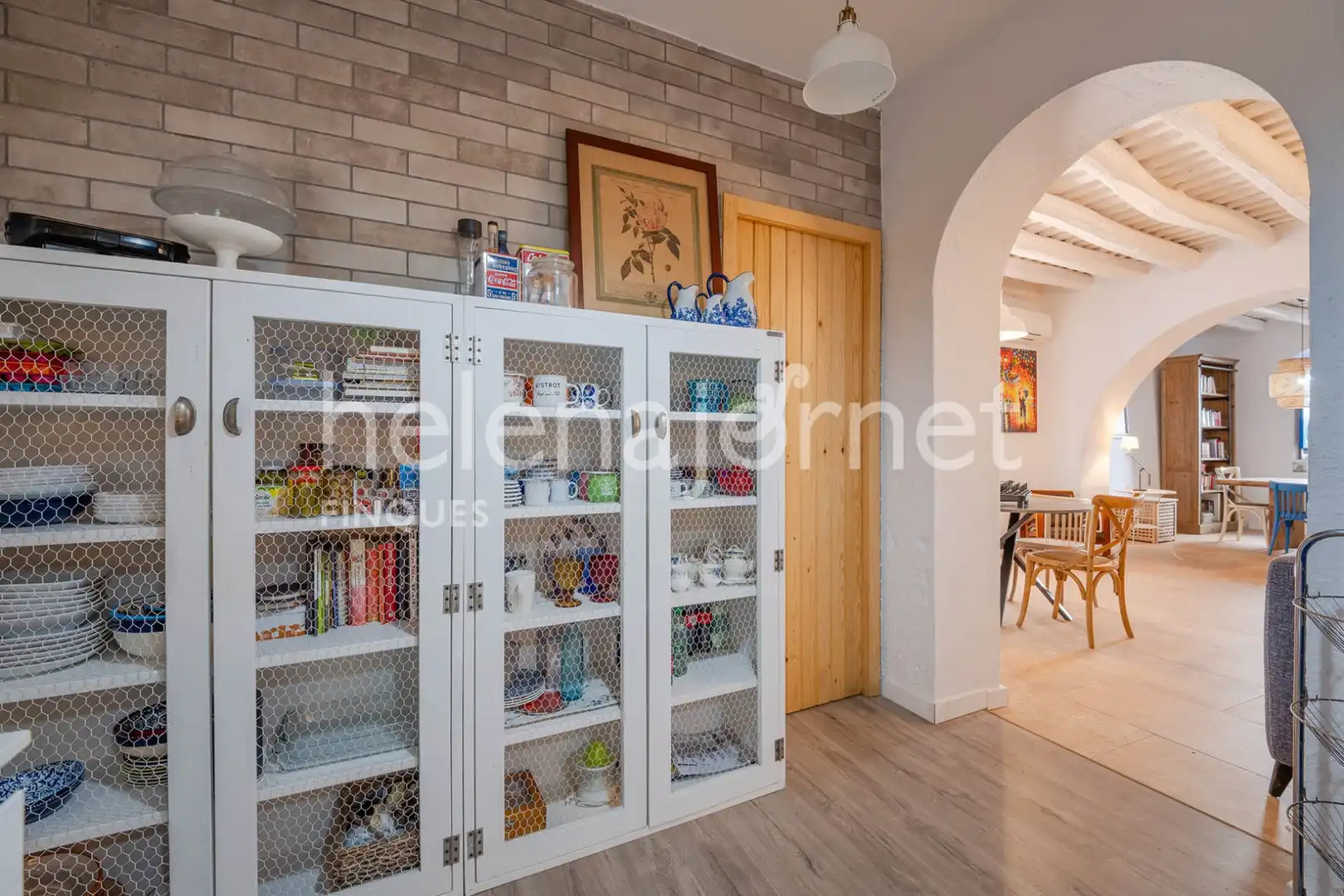 Cocina de Casa adosada en venta en Tossa de Mar con Aire acondicionado, Terraza y Piscina