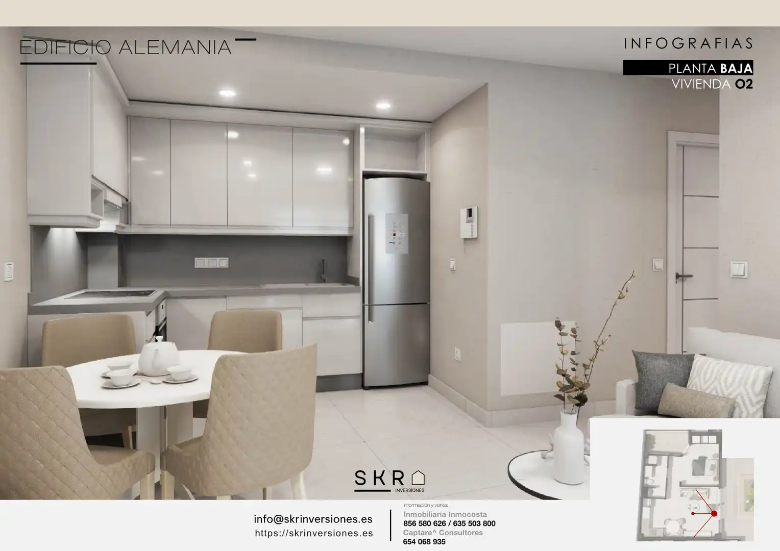 Apartamento en venta en Calle Alemania, 4, San José - San Bernardo