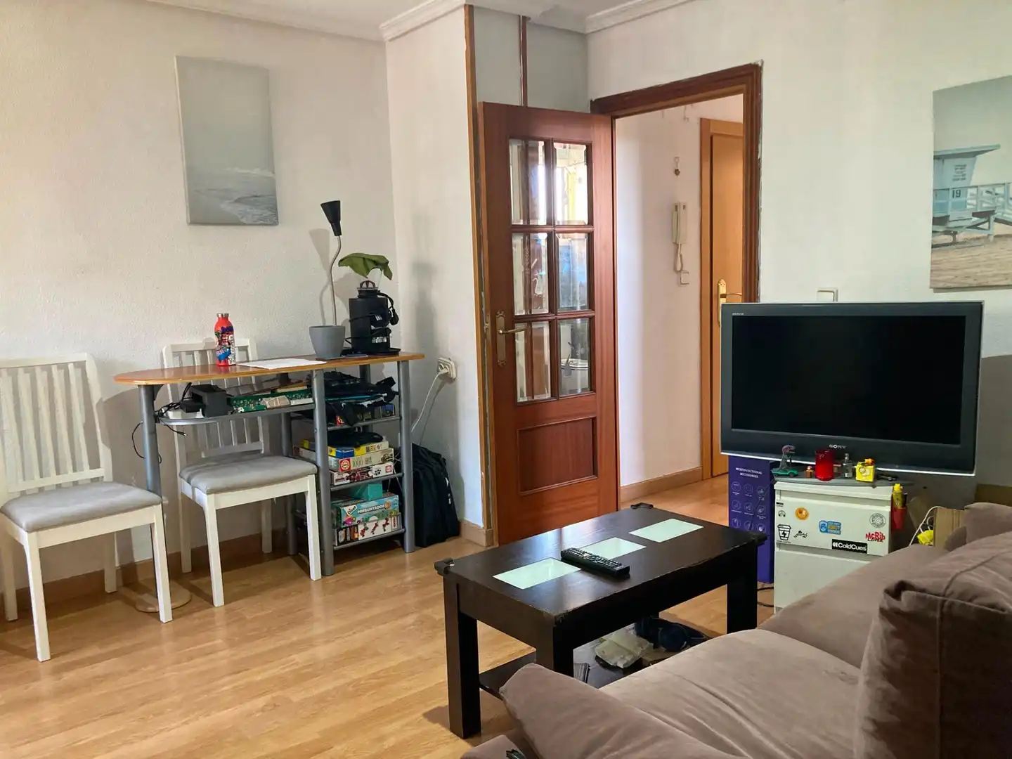 Sala de estar de Piso en venta en Madrid