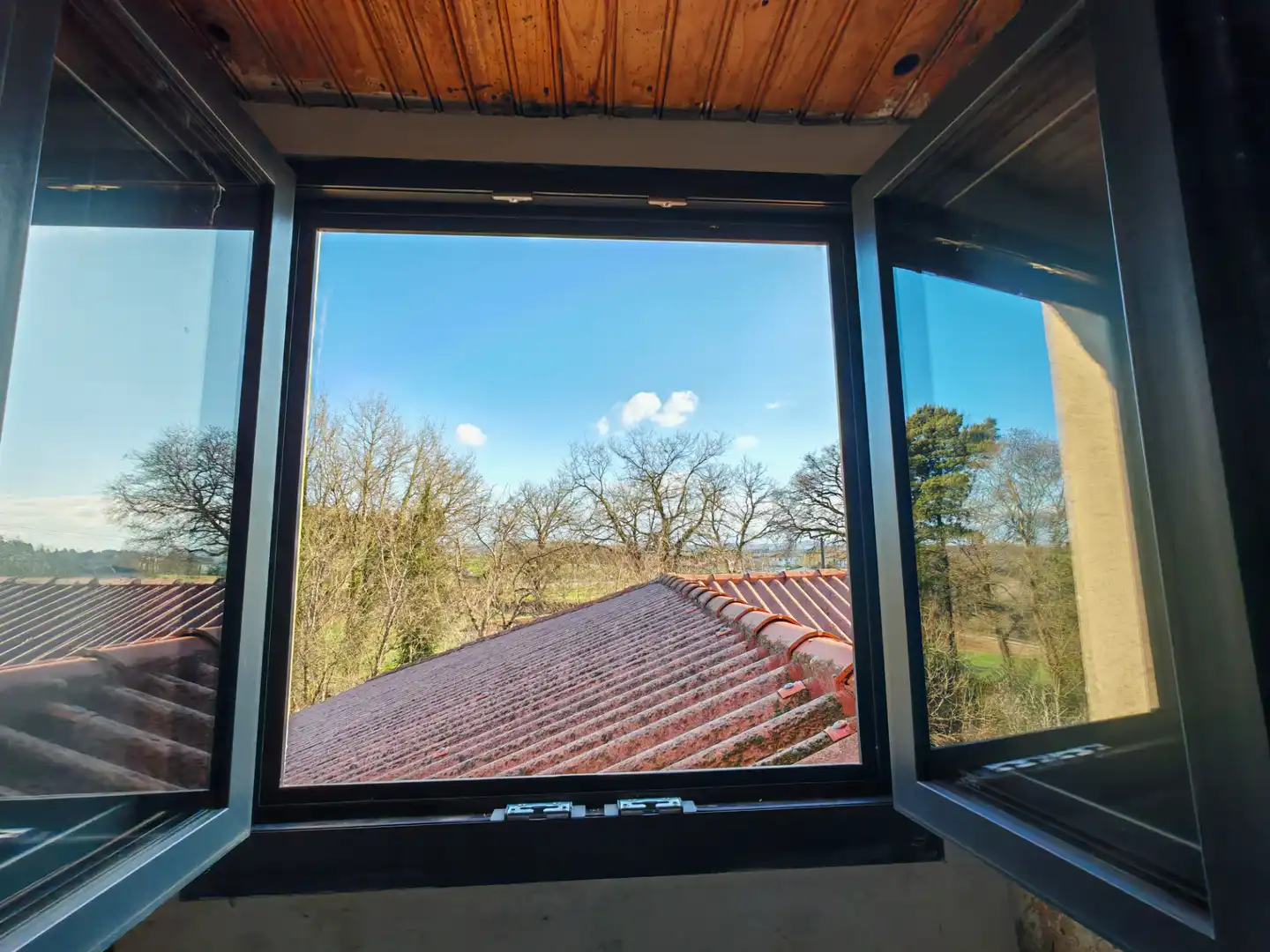 Terraza de Casa o chalet en venta en Santiso con Jardín privado, Trastero y Horno