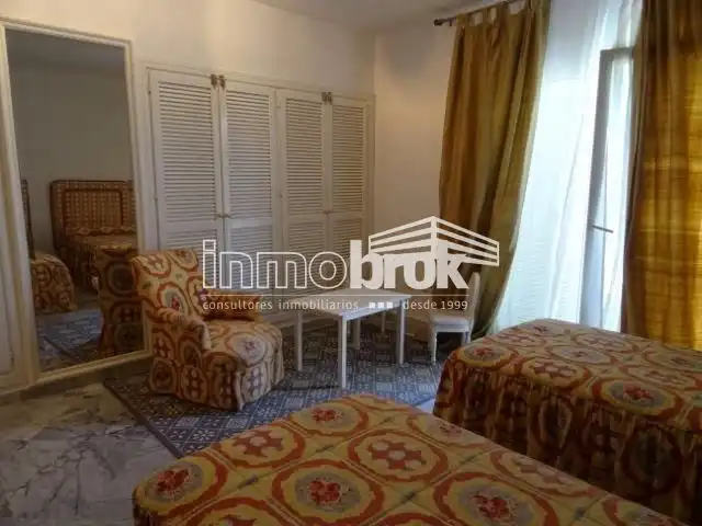 Schlafzimmer von Wohnung zur Miete in Marbella mit Klimaanlage, Terrasse und Schwimmbad