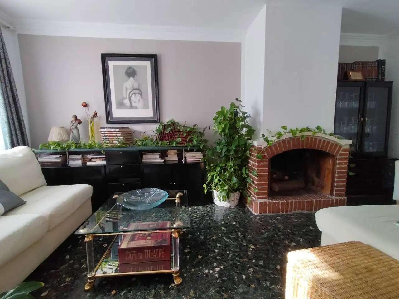 Sala d'estar de Casa o xalet en venda en Terrassa amb Aire condicionat i Terrassa