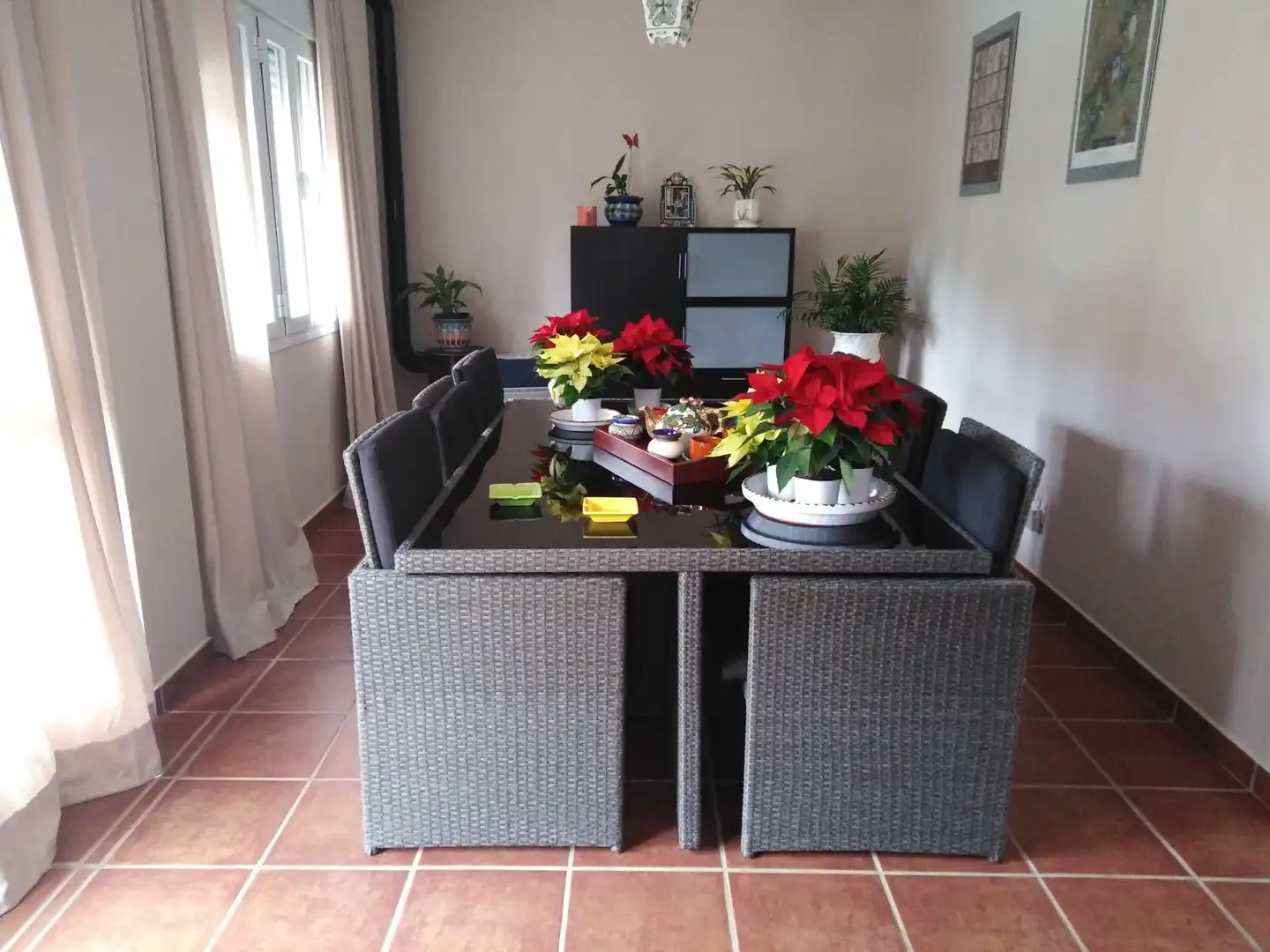 Esszimmer von Haus oder Chalet zum Verkauf in Ronda mit Klimaanlage, Heizung und Privatgarten