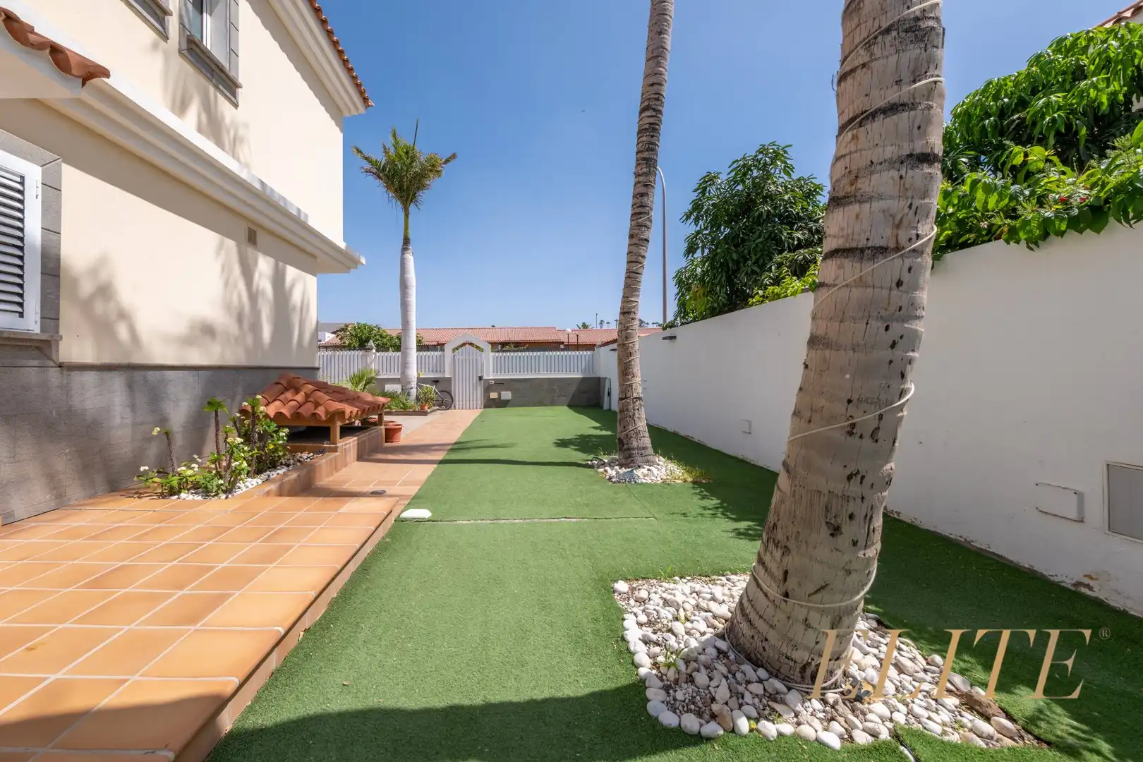 Terrassa de Casa adosada en venda en San Bartolomé de Tirajana amb Aire condicionat, Jardí privat i Terrassa
