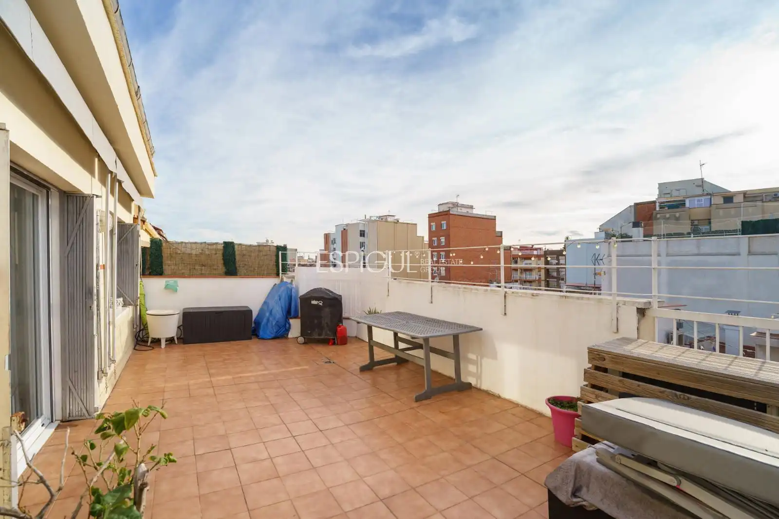 Terrasse von Dachboden zum Verkauf in Barcelona mit Klimaanlage, Heizung und Terrasse