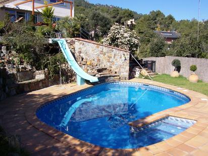 Swimming pool of House or chalet for sale in Matadepera  with Air Conditioner, Terrace and Swimming Pool