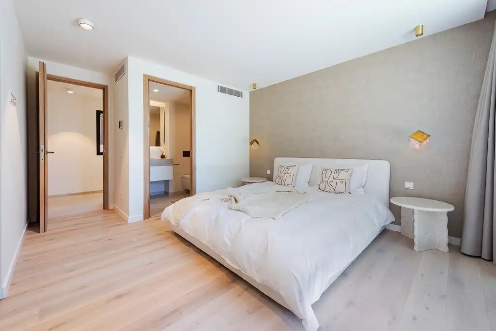 Bedroom of Houses for sale in Calvià  with Air Conditioner, Heating and Private garden