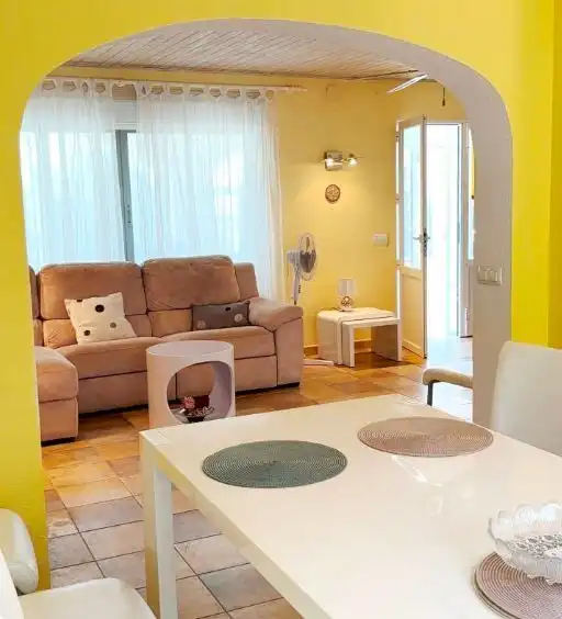 Sala de estar de Casa o chalet en venta en Calpe / Calp con Aire acondicionado, Calefacción y Jardín privado