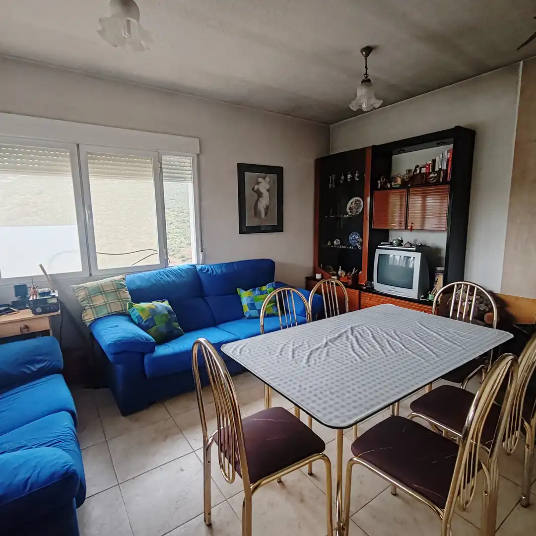 Living room of Houses for sale in Robledo de Chavela  with Private garden, Terrace and Oven
