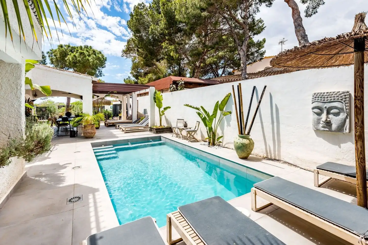 Piscina de Casa adosada en venta en Orihuela con Jardín privado, Terraza y Trastero