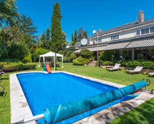 Piscina de Casa o xalet en venda en  Madrid Capital amb Aire condicionat, Calefacció i Jardí privat