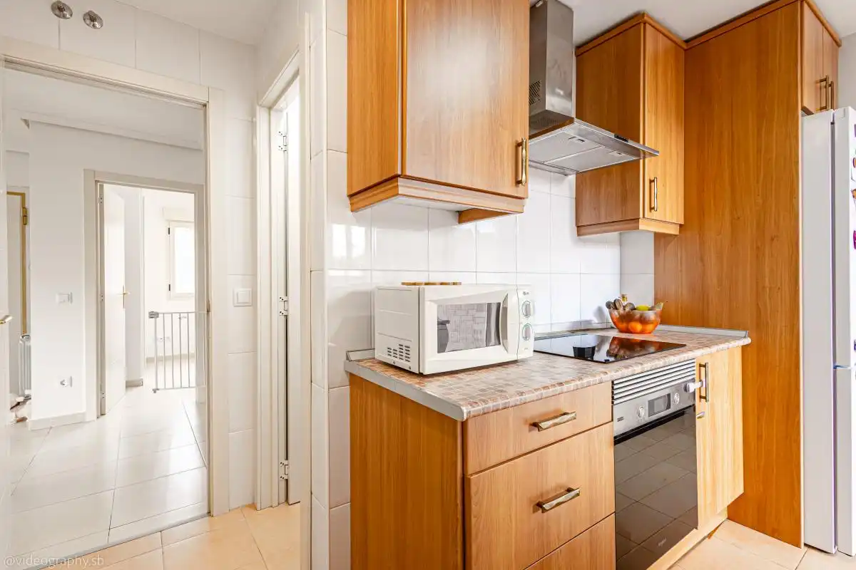 Cocina de Casa adosada en venta en Collado Mediano con Calefacción, Jardín privado y Terraza