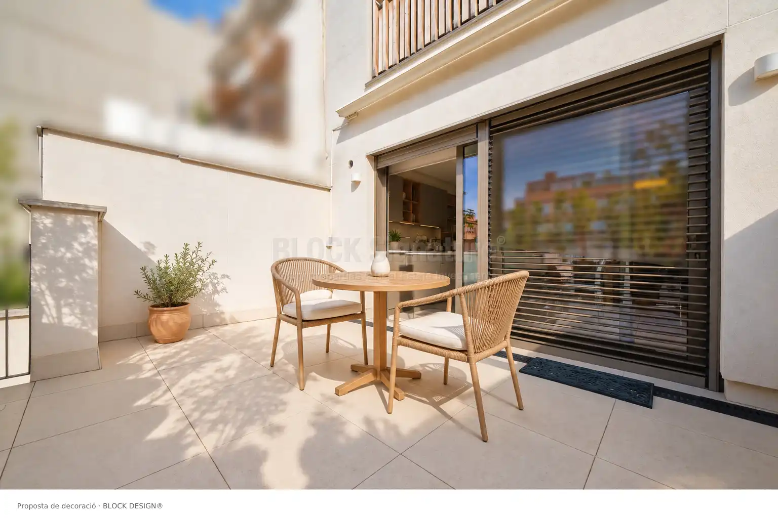 Terrassa de Casa adosada en venda en Mataró amb Aire condicionat, Jardí privat i Parquet