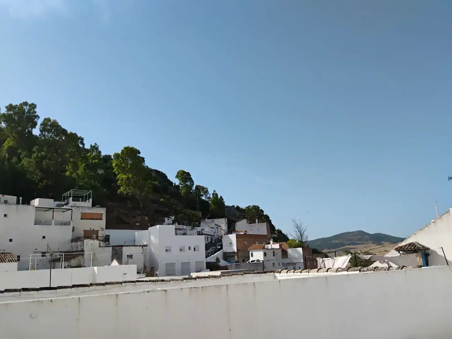 Vista exterior de Casa adosada en venda en Alcalá de los Gazules amb Balcó