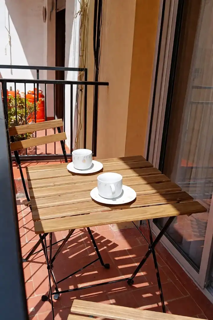 Balcony of Flat for rent in Granada  with Furnished, Oven and Washing machine