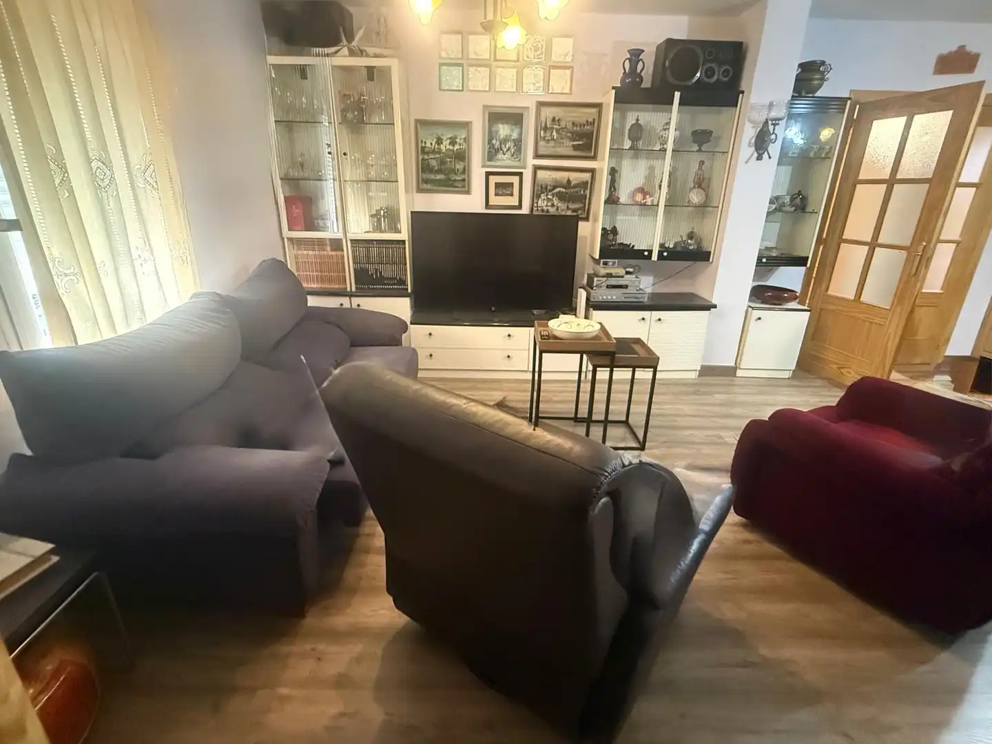 Sala de estar de Casa o chalet en venta en Los Pozuelos de Calatrava   con Aire acondicionado, Calefacción y Jardín privado