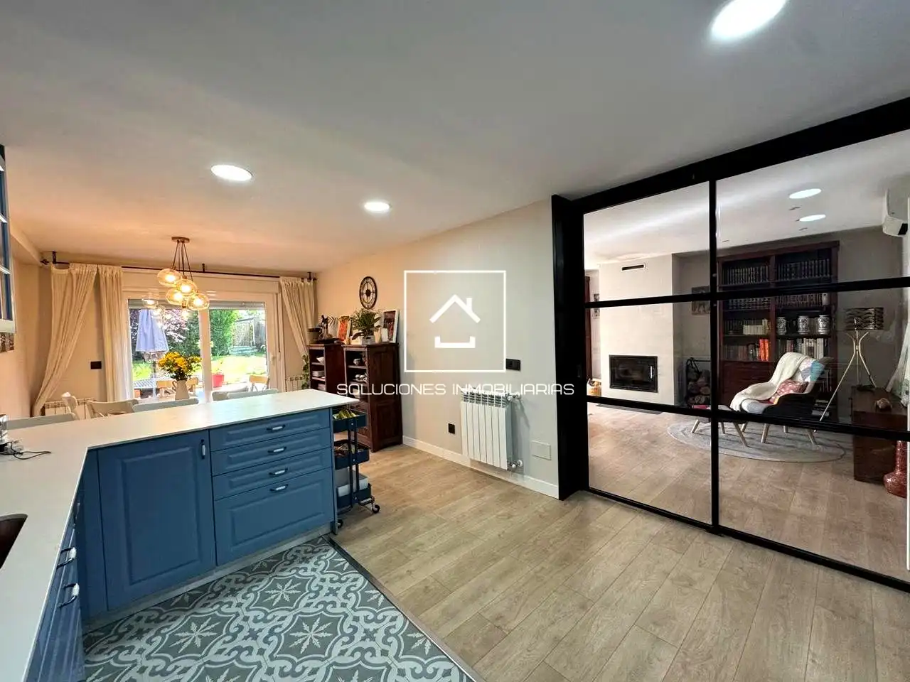 Cocina de Casa o chalet en venta en Rivas-Vaciamadrid con Aire acondicionado, Jardín privado y Terraza